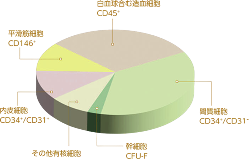 非培養細胞（フレッシュ幹細胞治療）と培養細胞の比較